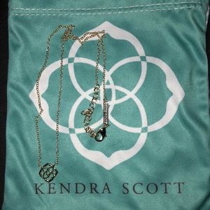 Kendra Scott logo necklace